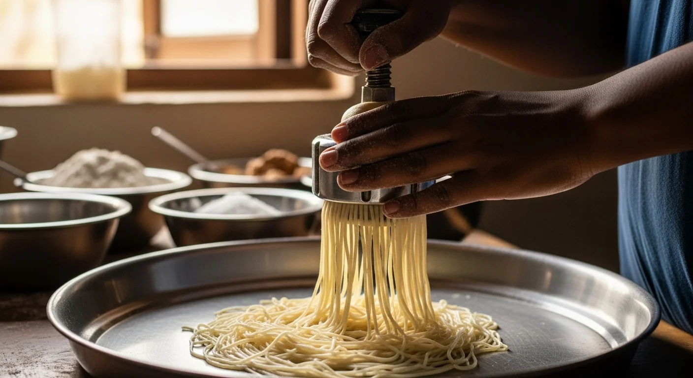 How to make traditional Indian noodles