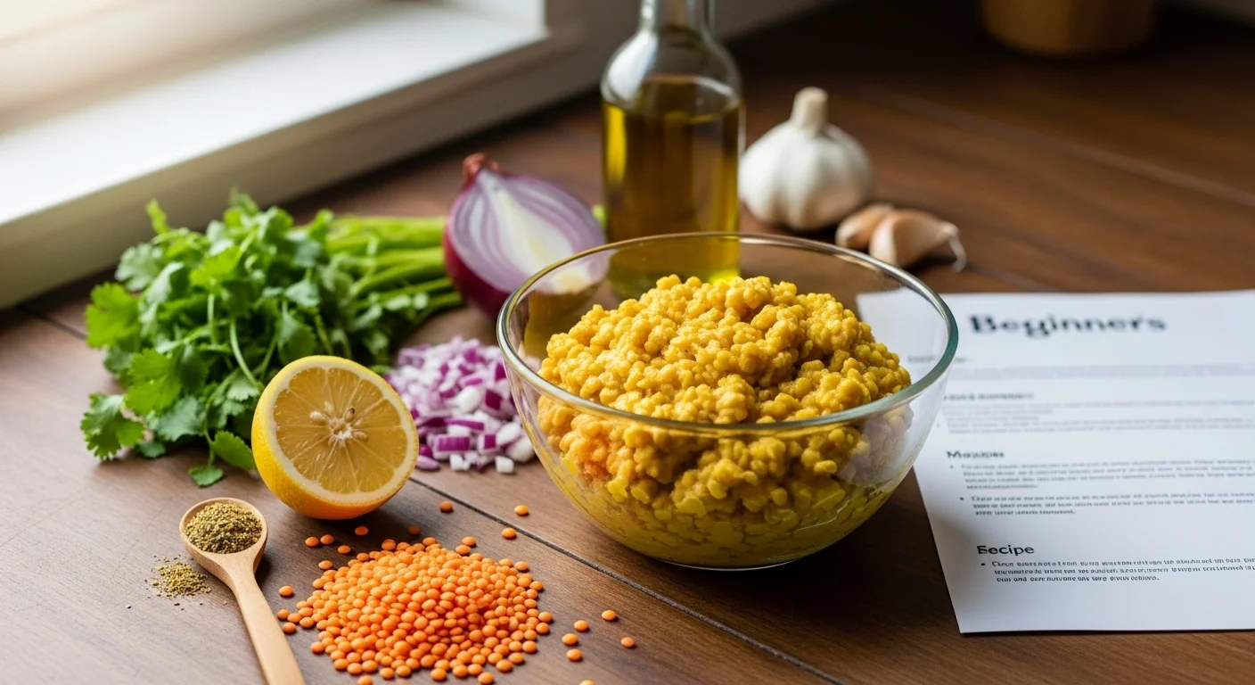 No-bake dal recipe for beginners