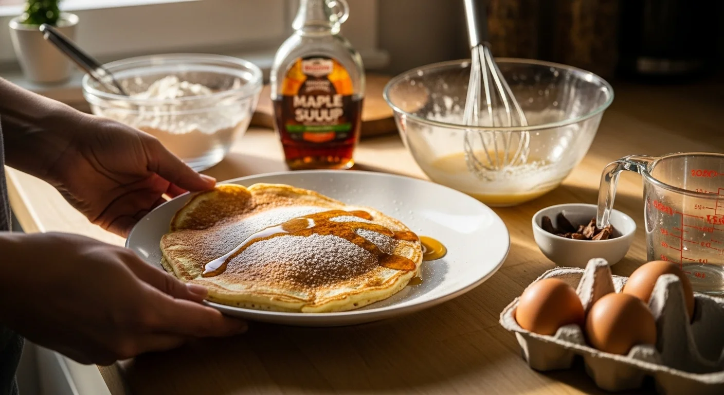 Easy homemade pancake in 20 minutes