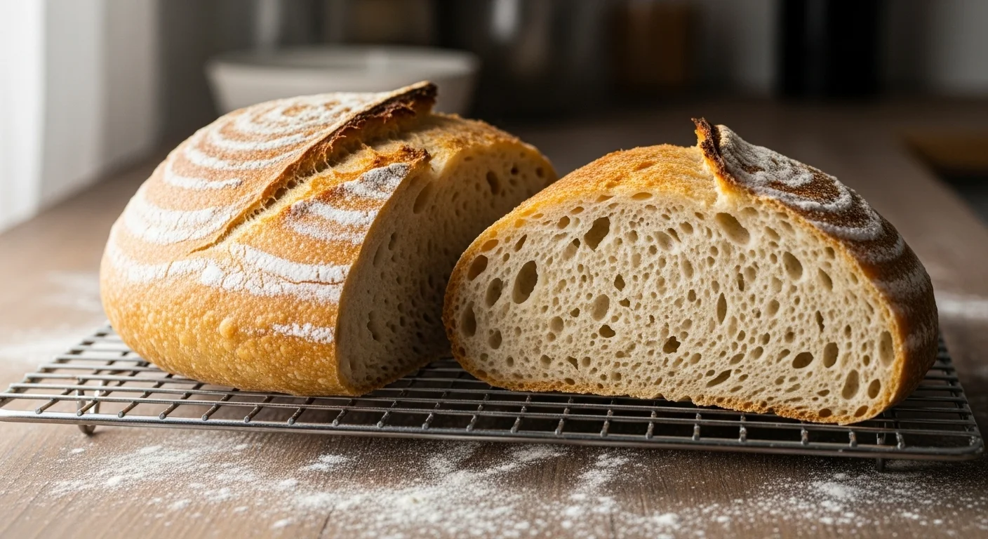 A Beginner's Sourdough Sandwich Loaf (Soft & Easy)