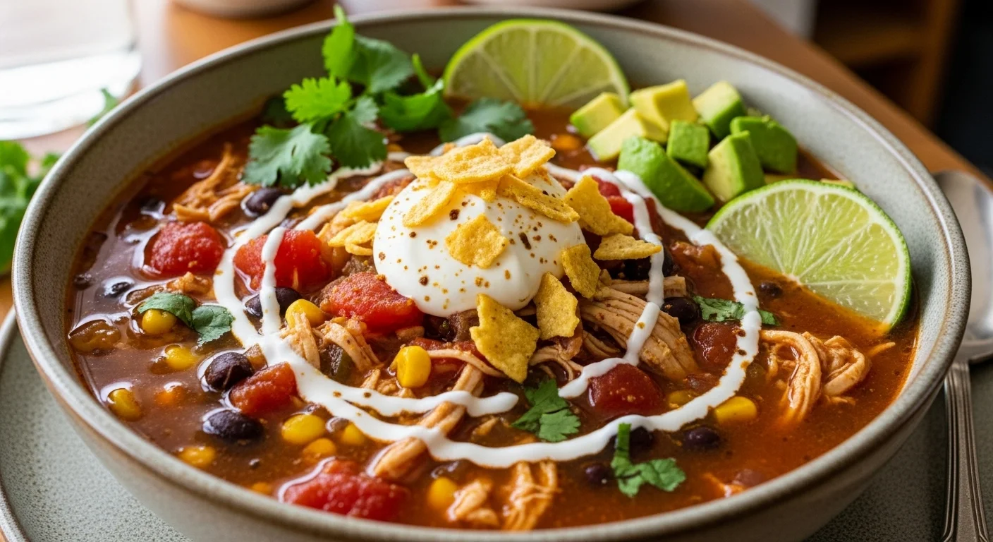 Easy Chicken Tortilla Soup (A Flavor-Packed Meal)