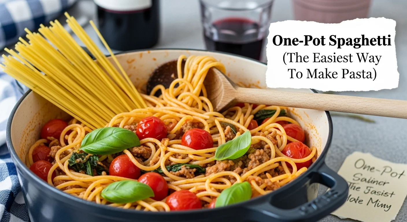 One-Pot Spaghetti (The Easiest Way To Make Pasta)