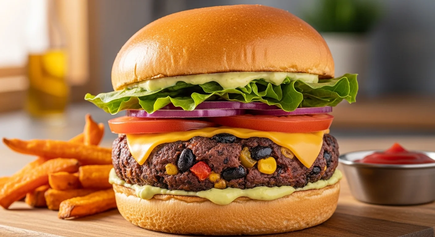 The Best Easy Black Bean Burgers (That Don't Fall Apart)