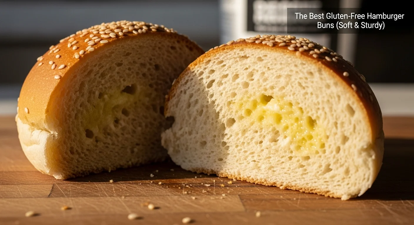 The Best Gluten-Free Hamburger Buns (Soft & Sturdy)