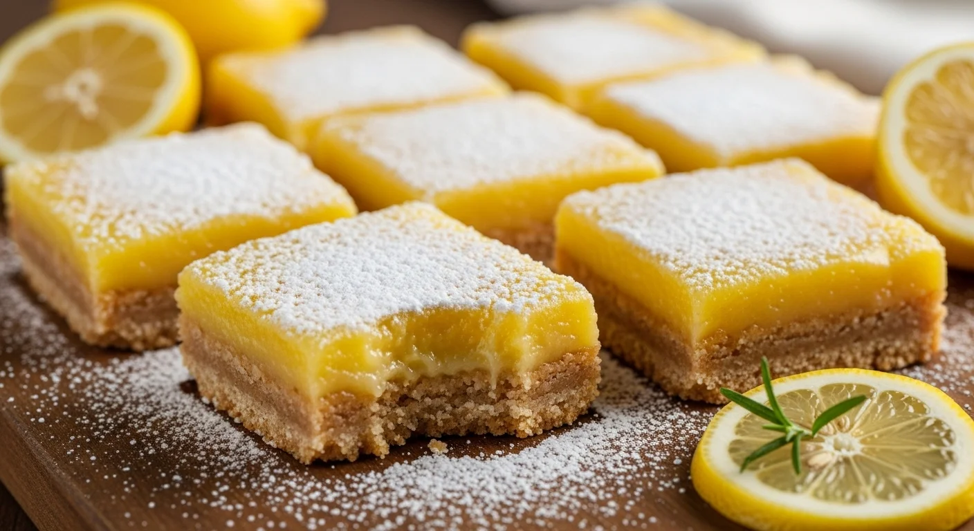 The Ultimate Gluten-Free Lemon Bars (Tangy & Sweet)