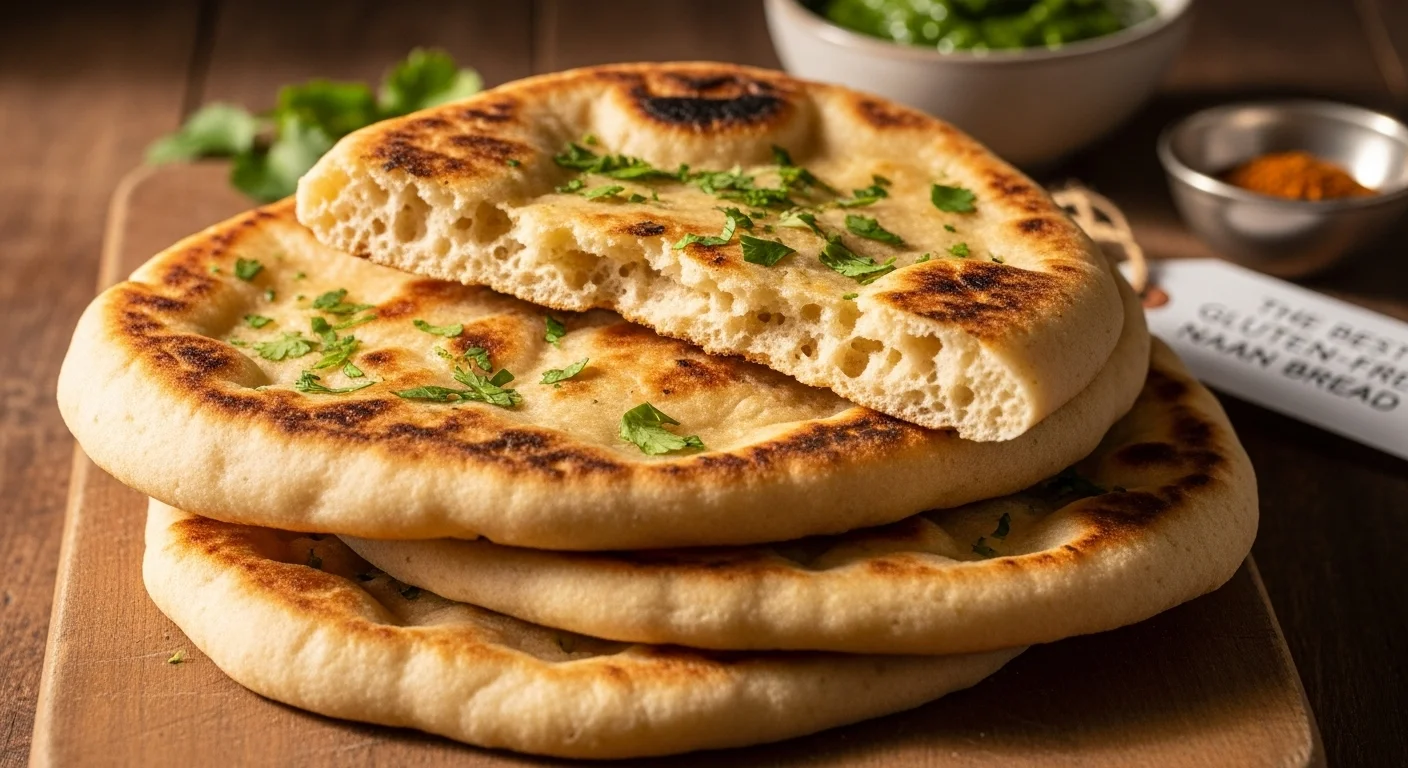 The Best Gluten-Free Naan Bread (Soft, Bubbly, & Chewy)