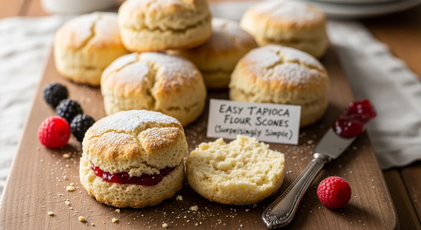 Easy Tapioca Flour Scones (Surprisingly Simple)