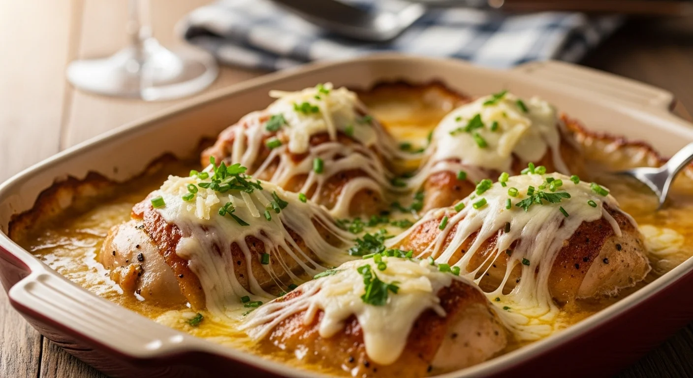 Everyone�s Obsessed With This Melty Garlic Chicken Dish