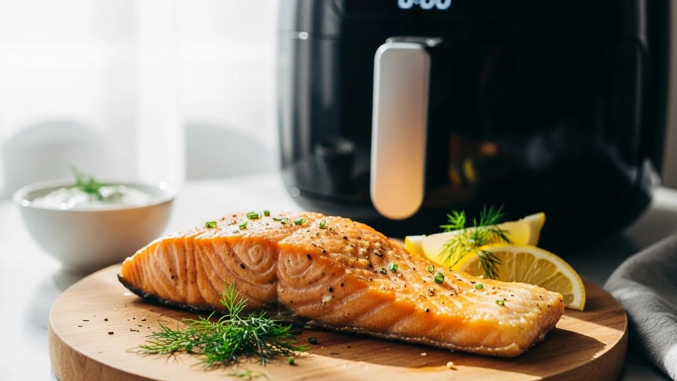 Perfect Air Fryer Salmon Recipe (Juicy, Flaky & Fast)
