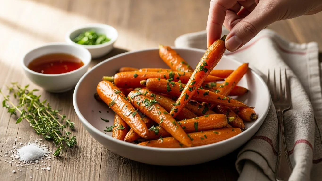 Easy Air Fryer Carrots Recipe (A Sweet & Simple Side)