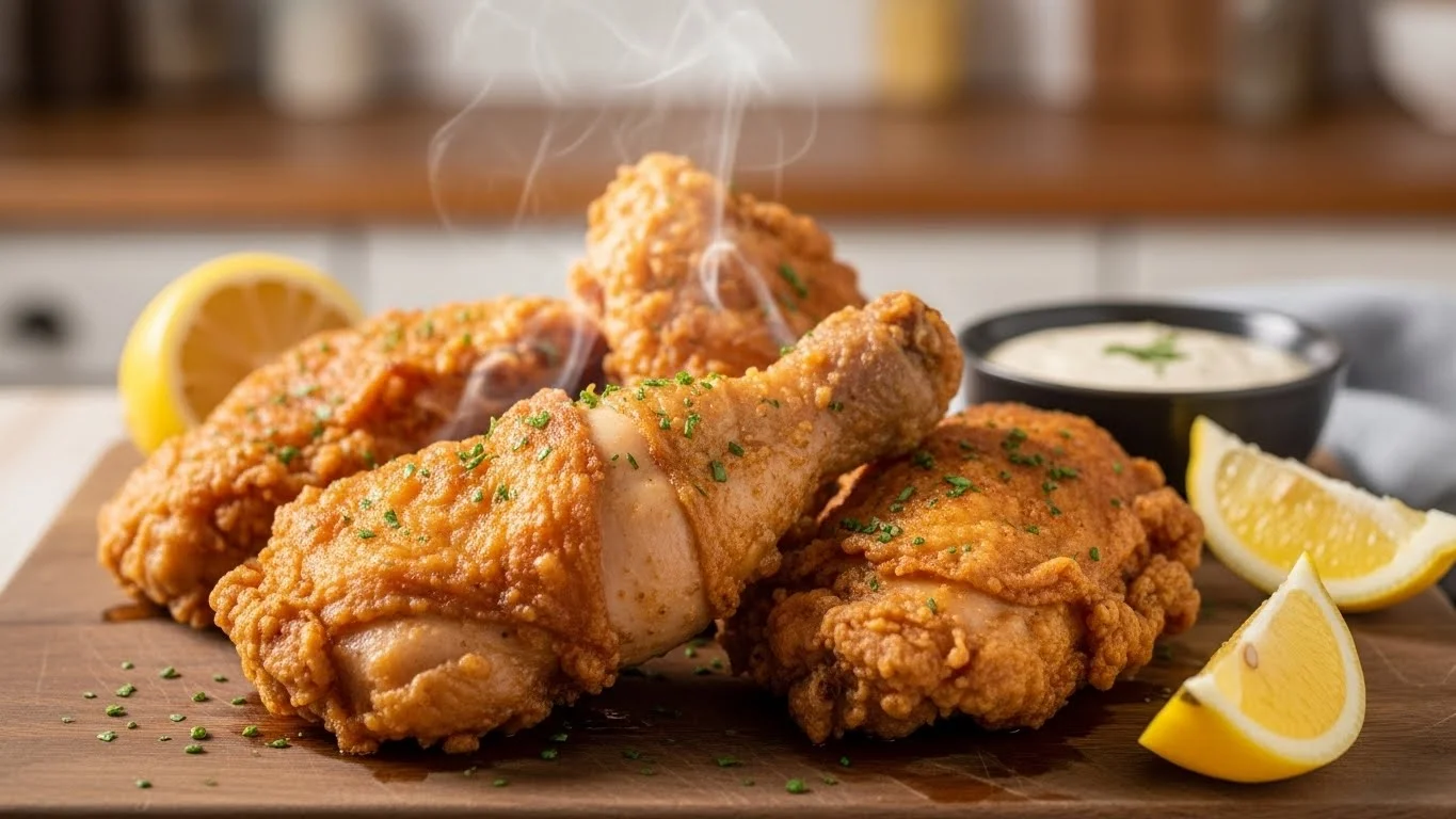 Crispy Air Fryer Fried Chicken (A Healthier Classic)