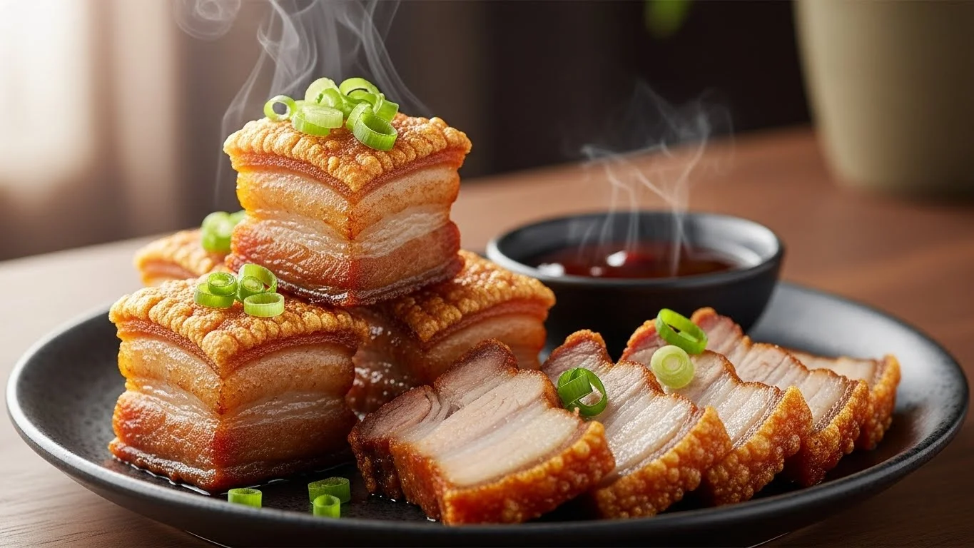 Crispy Air Fryer Pork Belly (A Decadent Treat)