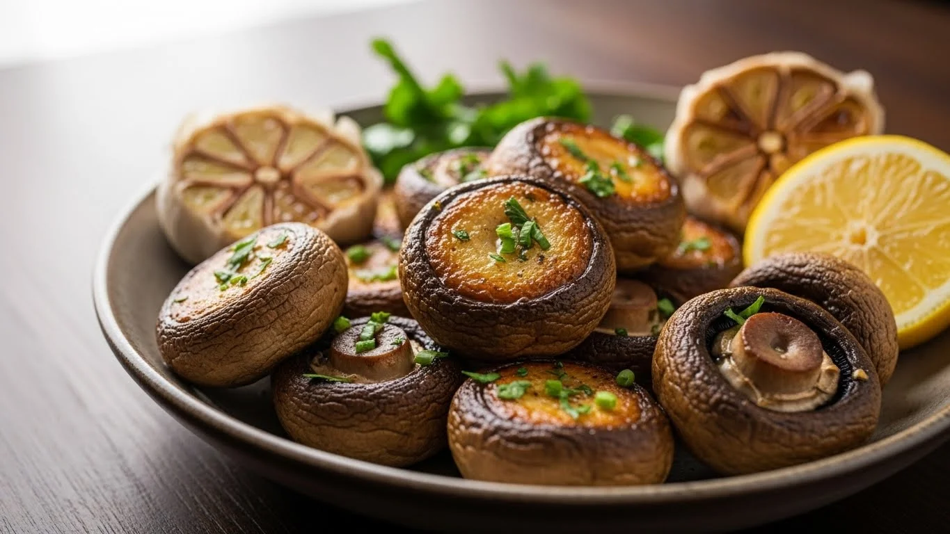Savory Air Fryer Mushrooms (A Quick, Umami-Packed Side)