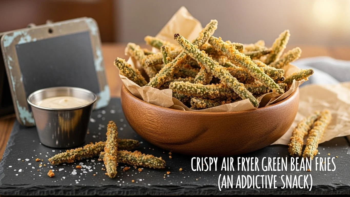 Crispy Air Fryer Green Bean Fries (An Addictive Snack)