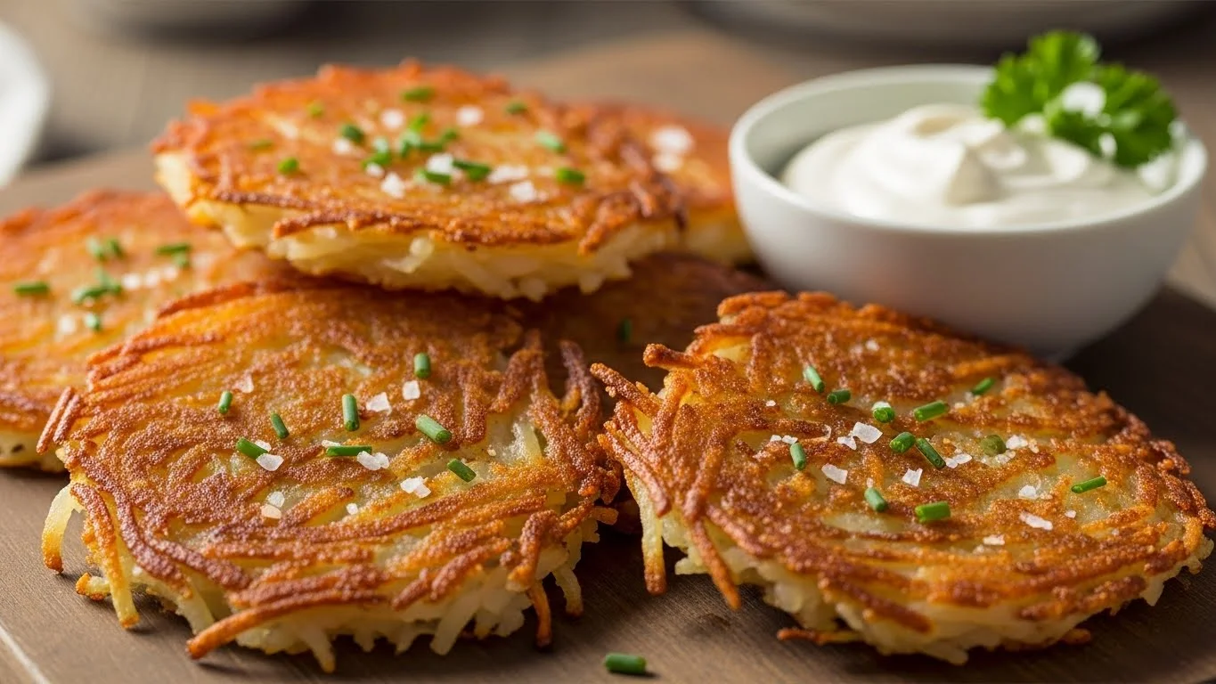 Crispy Air Fryer Hash Browns (From Shredded Potatoes)