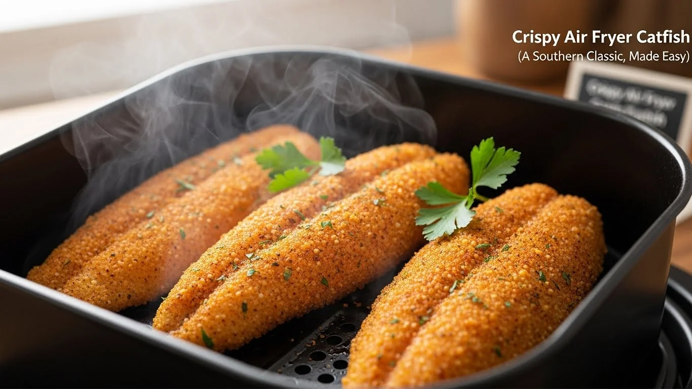 Crispy Air Fryer Catfish (A Southern Classic, Made Easy)