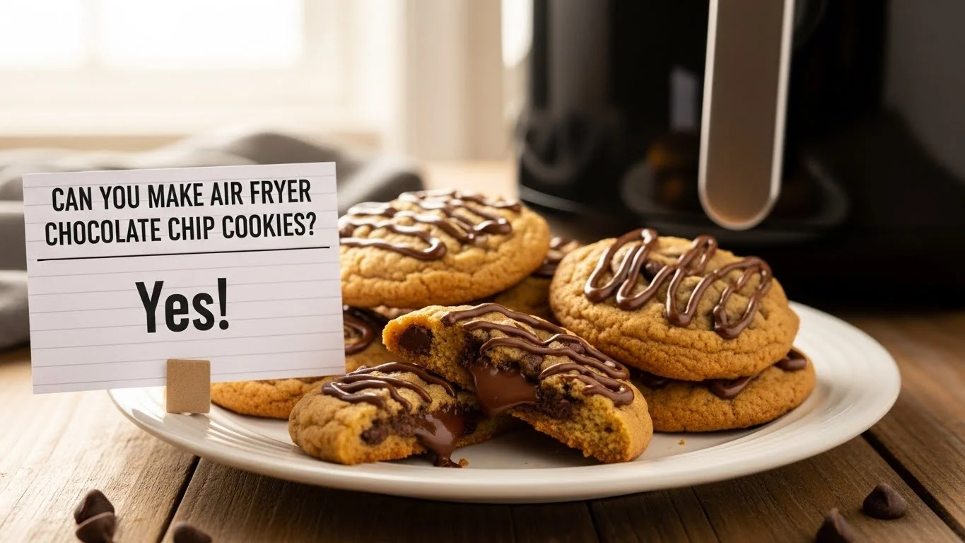 Can You Make Air Fryer Chocolate Chip Cookies? Yes!
