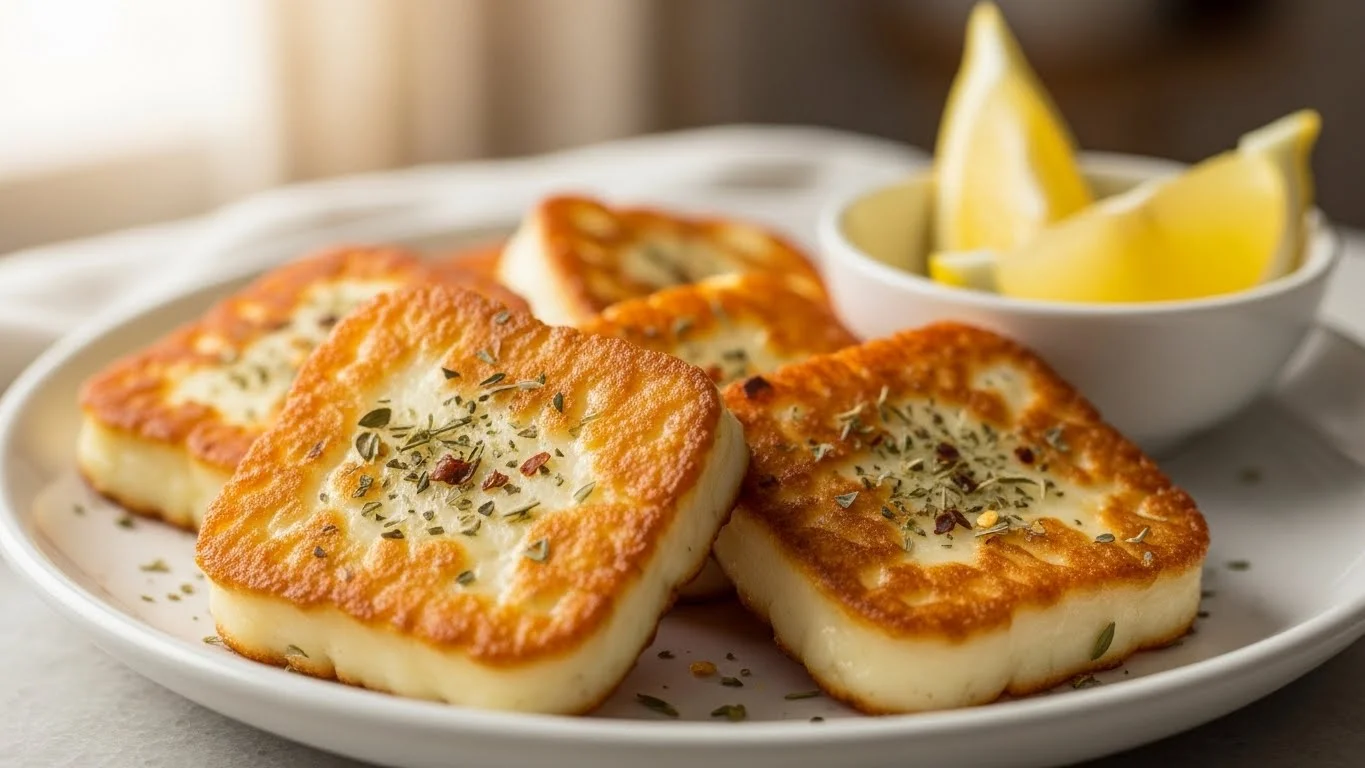 Squeaky & Salty Air Fryer Halloumi (A Perfect Appetizer)