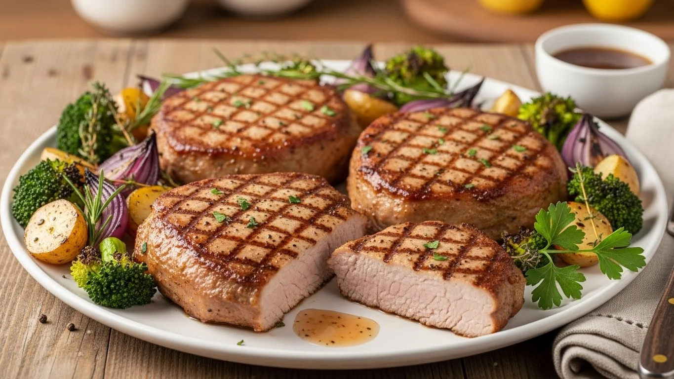 Juicy Air Fryer Pork Steaks (A Quick & Easy Dinner)