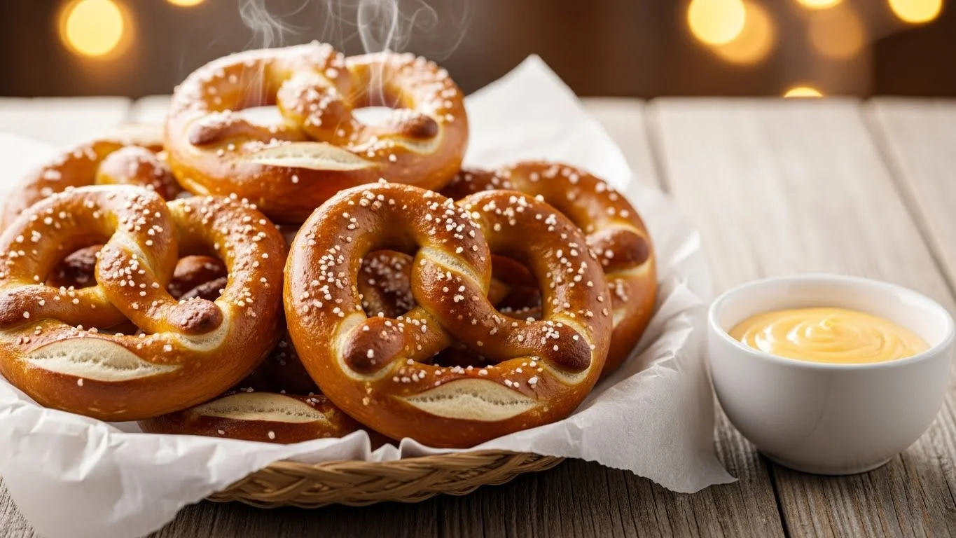 Warm Air Fryer Soft Pretzels (A Fun & Easy Snack)