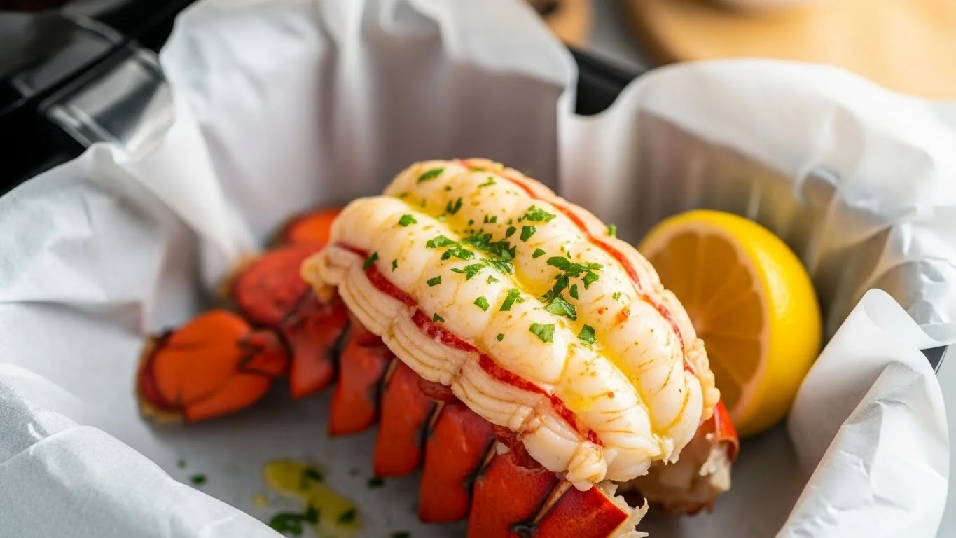 Luxurious Air Fryer Lobster Tail (An Easy Fancy Meal)