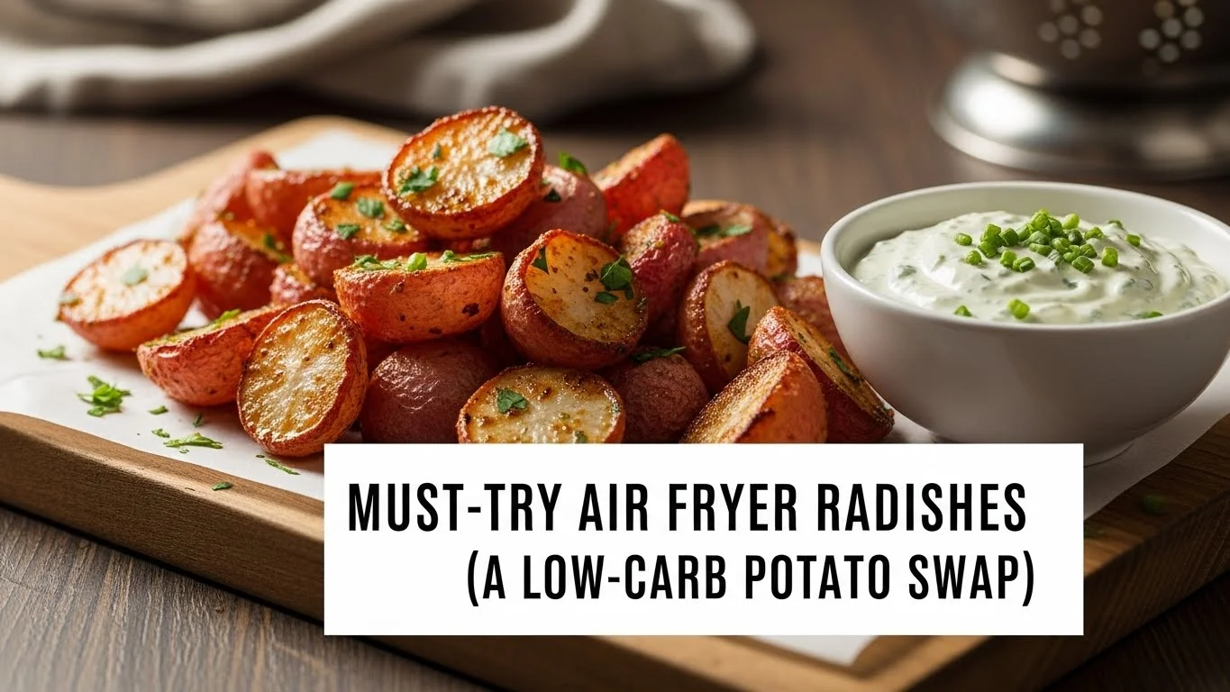 Must-Try Air Fryer Radishes (A Low-Carb Potato Swap)