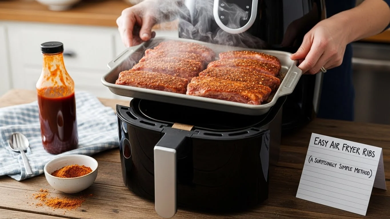Easy Air Fryer Ribs (A Surprisingly Simple Method)