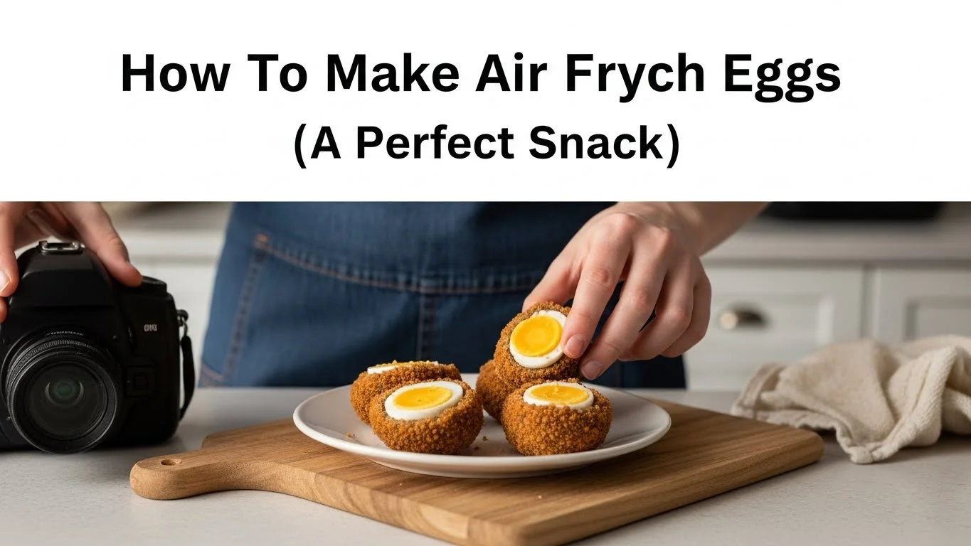 How To Make Air Fryer Scotch Eggs (A Perfect Snack)