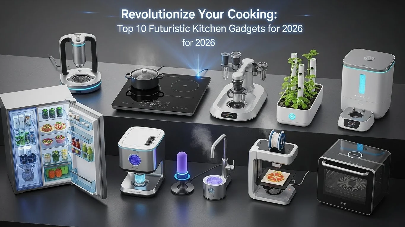 Revolutionize Your Cooking: Top 10 Futuristic Kitchen Gadgets for 2026