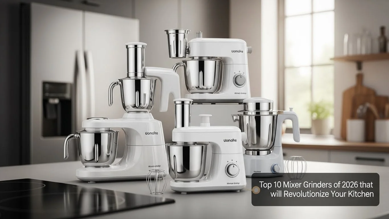 Top 10 Mixer Grinders of 2026 that will Revolutionize Your Kitchen