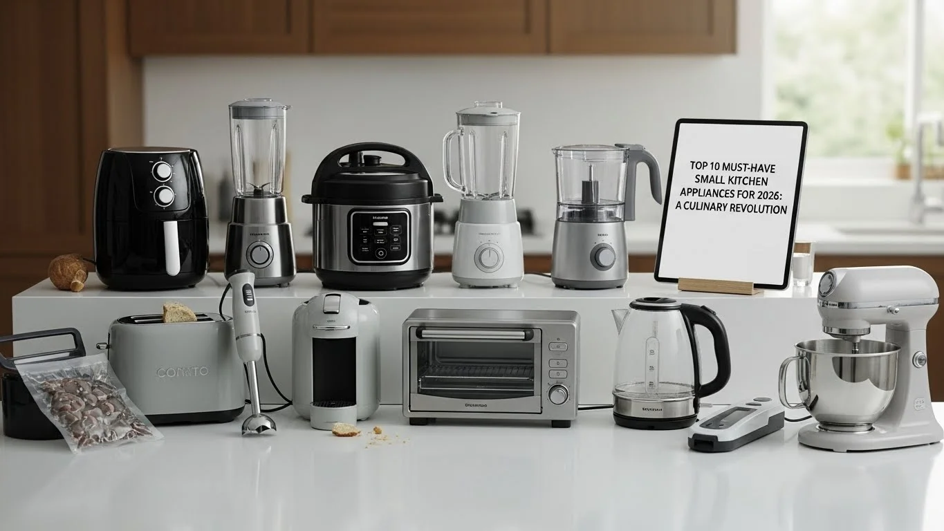 Top 10 Must-Have Small Kitchen Appliances for 2026: A Culinary Revolution